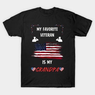 veteran grandpa T-Shirt